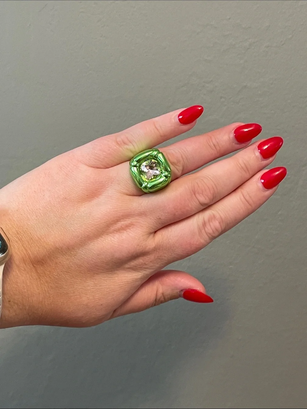SWAROVSKI Dulcis Cocktail Ring in Size 8 - NWT $150 MSRP
